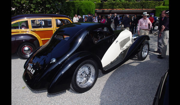 Alfa Romeo 6C 1750 GS 6th Series 1933 by Figoni rear